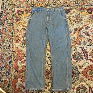 Uniqlo x JW Anderson chalk stripe jeans